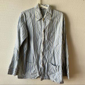 Derek Rose Multicolor stripes Sleep Shirt